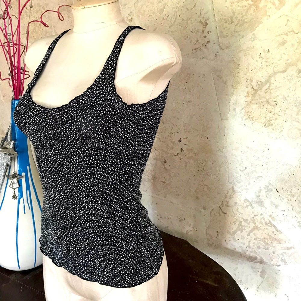 Armani blk Tnk top